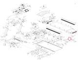 Horizon Fitness 5.1T 5.2T Advance 400 500 T40 TSC3 TSC5 4.0T 4.1T 4.2T 5.0T Treadmill Right Side Rail Endcap 000386 - DB - hydrafitnessparts