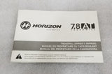 Horizon Fitness 7.8AT TM758 TM1000 Treadmill Owner's User Manual 1000439969 - hydrafitnessparts