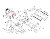 Horizon Fitness Adventure 5 - 02 - TM687 Treadmill Button Head Tapped Phillip Screw 4x10L 1000103438 - hydrafitnessparts