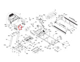 Horizon Fitness Adventure 5 - 02 - Tm687 Treadmill Right Superstructure Arm Rest 1000329449 - hydrafitnessparts