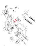 Horizon Fitness AFG - Advanced Fitness Group Vision Fitness TM160 CST3.5 Treadmill Motor bracket 015016 - AA - hydrafitnessparts