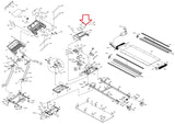 Horizon Fitness Cst3.6 Cse4.6 Cst4.6 30519 Treadmill Acrylic Plate 056655 - A - hydrafitnessparts