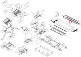 Horizon Fitness CST3.6 CST4.6 Treadmill Running waking Deck 682x1220x18T 060607 - A - hydrafitnessparts