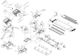 Horizon Fitness CST3.6 TM208 Treadmill Right Pop Decal Motor Cover 060623 - AX - hydrafitnessparts