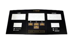 Horizon Fitness CT12.1 Treadmill French Console Decal 1000208099 - hydrafitnessparts