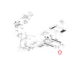 Horizon Fitness Ct5.1 T701 GS950T T203 T701 LS7.9T LS8.0T LS8.0T LS8.0T 632T Treadmill Left Rear Roller Cover 1000092678 - hydrafitnessparts