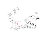 Horizon Fitness CT5.1 T701 Treadmill Right Console Mast Set Semi Assembly 1000092973 - hydrafitnessparts