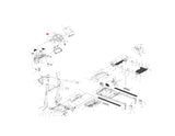 Horizon Fitness CT5.1 Treadmill Console overlay 1000092334 - hydrafitnessparts