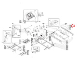 Horizon Fitness CT5.4 T101 - 04 Treadmill Right Side Rail 1000303311 - hydrafitnessparts