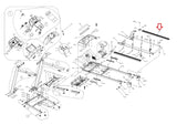 Horizon Fitness CT7.1 T102 T203 Treadmill Right Side Rail 1000231815 - hydrafitnessparts