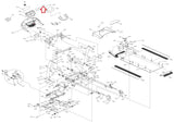 Horizon Fitness DT680 Treadmill Console Decal 039036 - AX - hydrafitnessparts