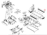 Horizon Fitness Elite Series - 5.3T (TM233) Treadmill Decal Side Rail 055267 - A - hydrafitnessparts