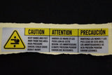 Horizon Fitness Elite T5 T7 - 02 T9 - 02 Treadmill Warning Label 1000385424 - hydrafitnessparts