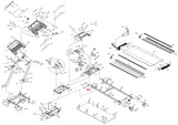 Horizon Fitness EP134B TM208 TM209 TM265 TM237 TM212 TM211 TM252 TM210 Treadmill Sleeve Frame 050235 - BX - hydrafitnessparts