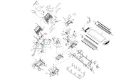 Horizon Fitness EP134B TM209 TM265 Treadmill Console Frame Set 063541 - Z - hydrafitnessparts