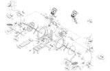 Horizon Fitness EP189 Elliptical Pedal Axle Set 084114 - hydrafitnessparts