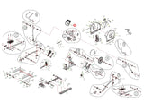 Horizon Fitness EP537 EP565 Elliptical Display Console Set Semi Assembly 1000224897 - hydrafitnessparts