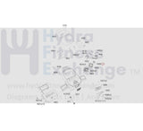 Horizon Fitness EP705 US TM705 US EP703 TM746 TM746B Treadmill Black Knob 1000377435 - hydrafitnessparts