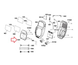 Horizon Fitness EP716 EP283 Elliptical Console Face Plate 1000419632 - hydrafitnessparts