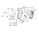 Horizon Fitness EP716 EP283 Elliptical Console Upper Cover 1000419631 - hydrafitnessparts