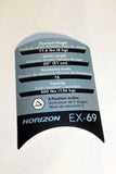 Horizon Fitness EX69 - EP537 Elliptical Sales Cover Label 1000202465 - hydrafitnessparts