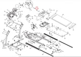 Horizon Fitness Merit Fitness Triumph Treadmill Decal Motor Cover 060632 - AX - hydrafitnessparts