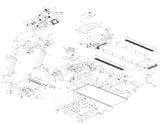 Horizon Fitness PTM110 TM75C TM27B TM76B Treadmill Upper Control Board 016603 - Z - hydrafitnessparts