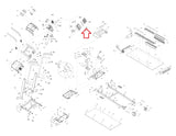 Horizon Fitness RCT7.6 T7.6 Treadmill Adjustable Connecting Bracket Plate 060122 - AA - hydrafitnessparts