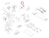 Horizon Fitness RCT7.6 T7.6 Treadmill Adjustable Fan Plate 060121 - AA - hydrafitnessparts