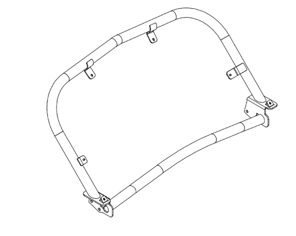 Horizon Fitness T101 - 5 T202 - 4 Treadmill Console Base Frame Set 1000402565 - hydrafitnessparts