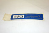 Horizon Fitness T1201 Treadmill Ipod Decal Sticker 1000092307 - hydrafitnessparts