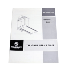 Horizon Fitness T1201 Treadmill Owner's User Manual 1000092308 - hydrafitnessparts