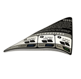 Horizon Fitness T71 Treadmill Console Decal Instruction 048161 - A - hydrafitnessparts