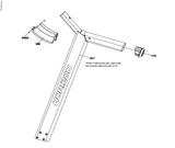 Horizon Fitness TM1021 PTM1021 PTM1021B Treadmill Arm Rest Endcap 1000461158 - hydrafitnessparts