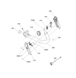 Horizon Fitness TM1021 PTM1021 PTM1021B Treadmill Inner Stopper 1000440815 - hydrafitnessparts