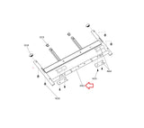 Horizon Fitness TM113B Treadmill Console Frame Set 014986 - BC - hydrafitnessparts