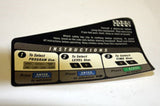 Horizon Fitness TM153 TM191Treadmill Console Instructions Decal 064647 - AX - hydrafitnessparts