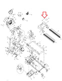 Horizon Fitness TM160 CST3.5 Treadmill Motor Cover Decal 006251 - BX - hydrafitnessparts