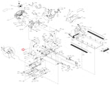 Horizon Fitness TM167 TM190 TM157 Treadmill Left Support Tube 024683 - AA - hydrafitnessparts