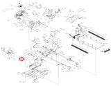 Horizon Fitness TM167 TM190 TM198 TM170 TM156 TM189 TM157 TM158 TM159 TM204 TM205 Treadmill Console Mast Lower Link Arm 015006 - AA - hydrafitnessparts