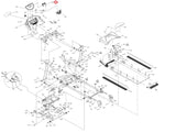 Horizon Fitness TM203 Treadmill Membrane keys switch 32KEYS + 20LAMPS 040661 - A - hydrafitnessparts