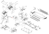 Horizon Fitness TM208 Treadmill Left & Right Handlebar 063523 - ZL - hydrafitnessparts