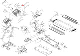 Horizon Fitness TM208 Treadmill Right Speed Overlay 056471 - AX - hydrafitnessparts