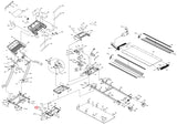 Horizon Fitness TM211 TM252 TM208 TM209 TM265 TM210 Treadmill Flat Washer 8.4 x 15.5 x 2.0T 005046 - 00 - hydrafitnessparts