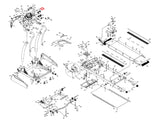 Horizon Fitness TM233 Treadmill Membrane Keypad 16 Keys 040668 - AR - hydrafitnessparts