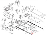 Horizon Fitness TM270B 710T Treadmill Left Rear Endcap 056389 - BA - hydrafitnessparts