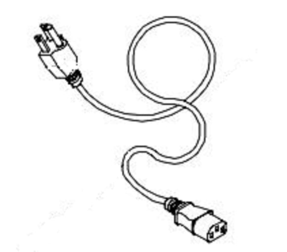 Horizon Fitness Tm294b 30727 Treadmill AC Power Cord 002169 - A - hydrafitnessparts