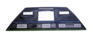 Horizon Fitness TM604 Treadmill Upper Console Overlay Manipulate 096729 - hydrafitnessparts