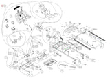 Horizon Fitness TM621 Treadmill Display Console Set Semi Assembly 1000203855 - hydrafitnessparts