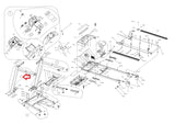 Horizon Fitness TM633 TM643 Treadmill Left Console Mast Set 1000201005 - hydrafitnessparts